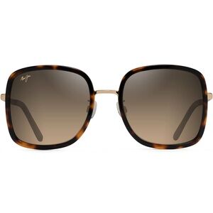 Maui Jim Women's Pua W/Patented Polarizedplus2 Lenses Square Sunglasses